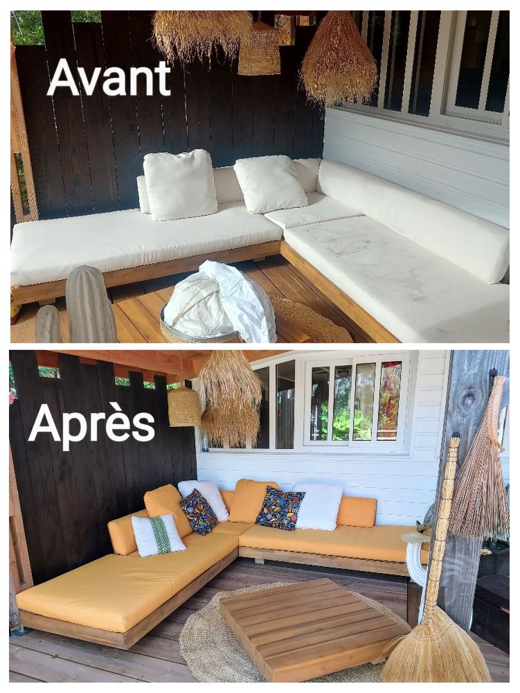 canape avant apres