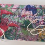 sac à dos de course "fleuri"