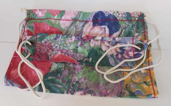 sac à dos de course "fleuri"